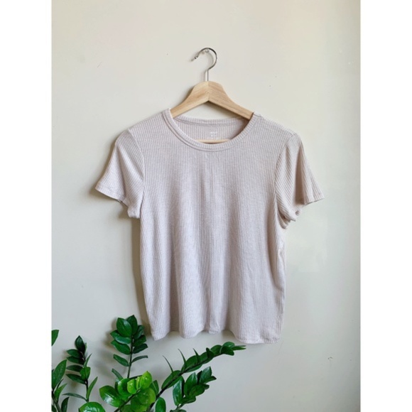 2 for $25 - aerie Real Soft Ribbed Sleep Shirt - Picture 1 of 4